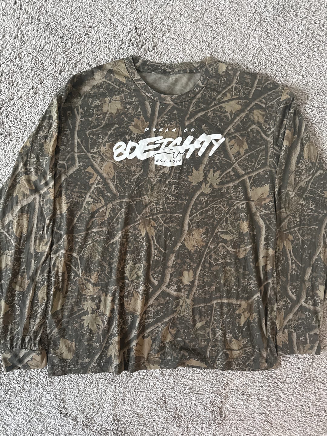 Customer photo review of 80Eighty® DeadWood Camo LS Shirt