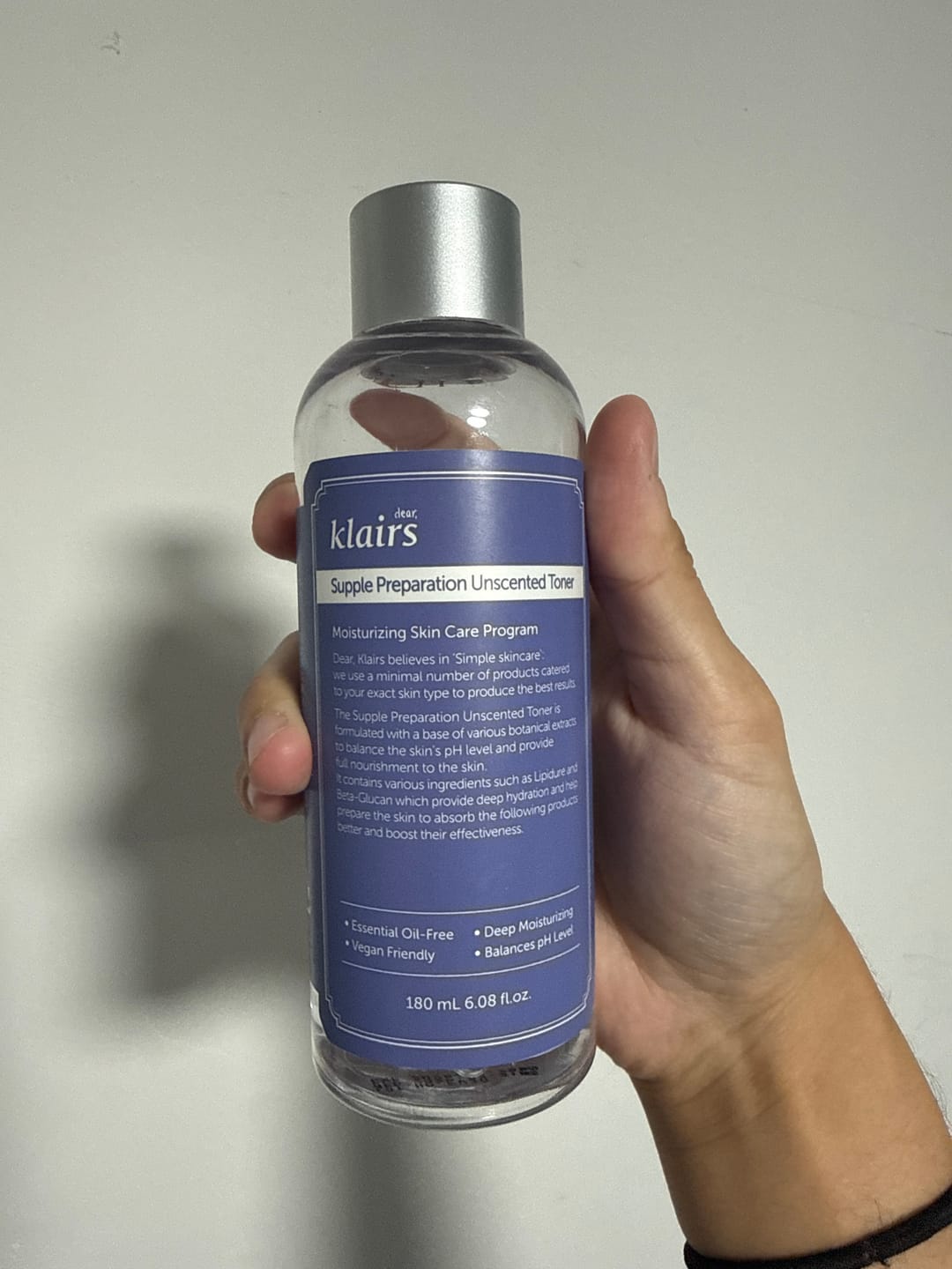 Customer photo review of Supple Preparation Unscented Toner