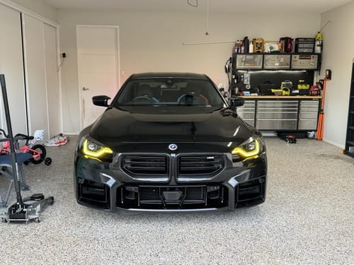 Customer photo review of BMW G87 M2 / G42 2 SERIES CSL YELLOW DRL KIT