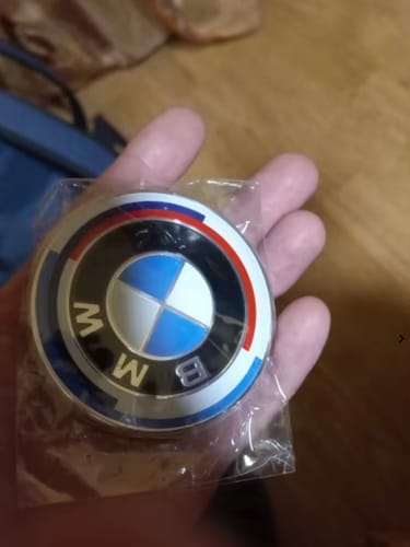 Customer photo review of BMW 50TH ANNIVERSARY EMBLEM BADGE
