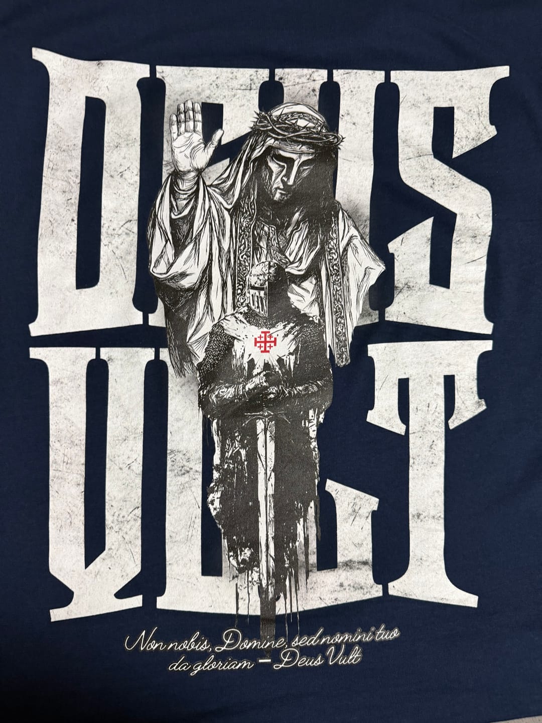 Customer photo review of DEUS VULT | Premium T-Shirt