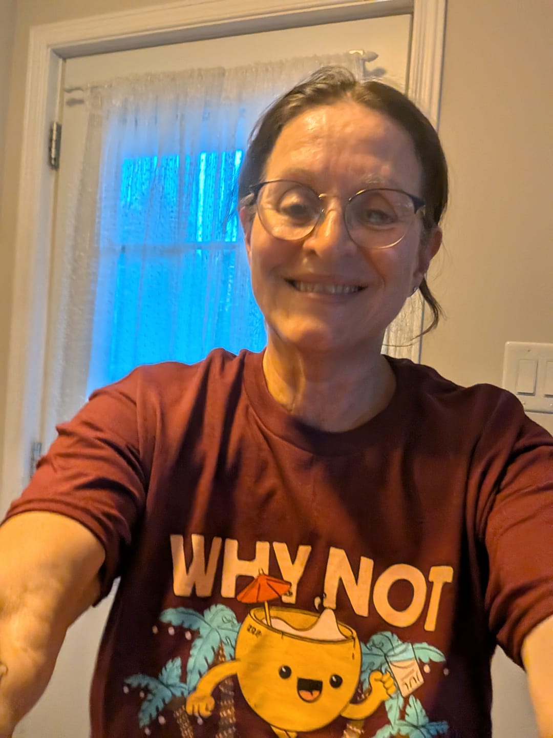 Customer photo review of T-Shirt Why Not Coconut