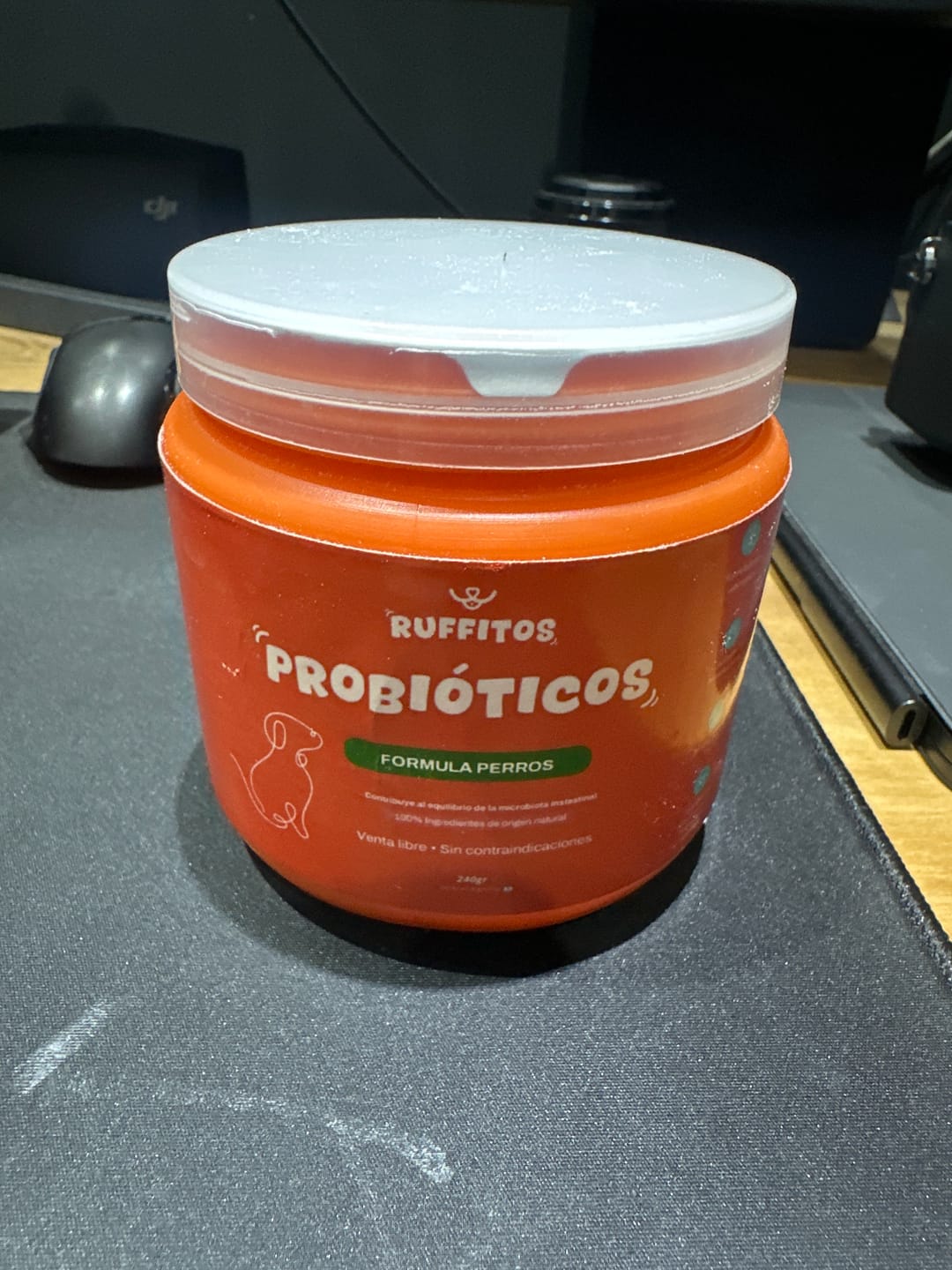 Customer photo review of Probioticos para perros