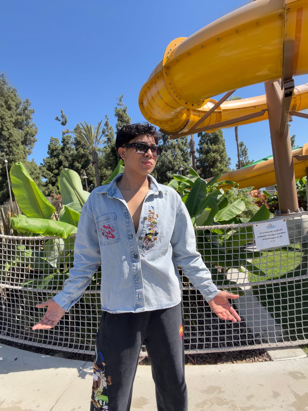 Customer photo review of 8112 - Looney Tunes Denim Shirt