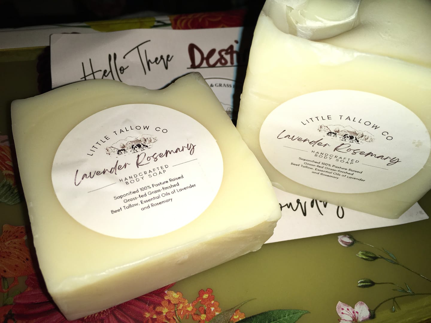 Customer photo review of Pure Tallow Soap