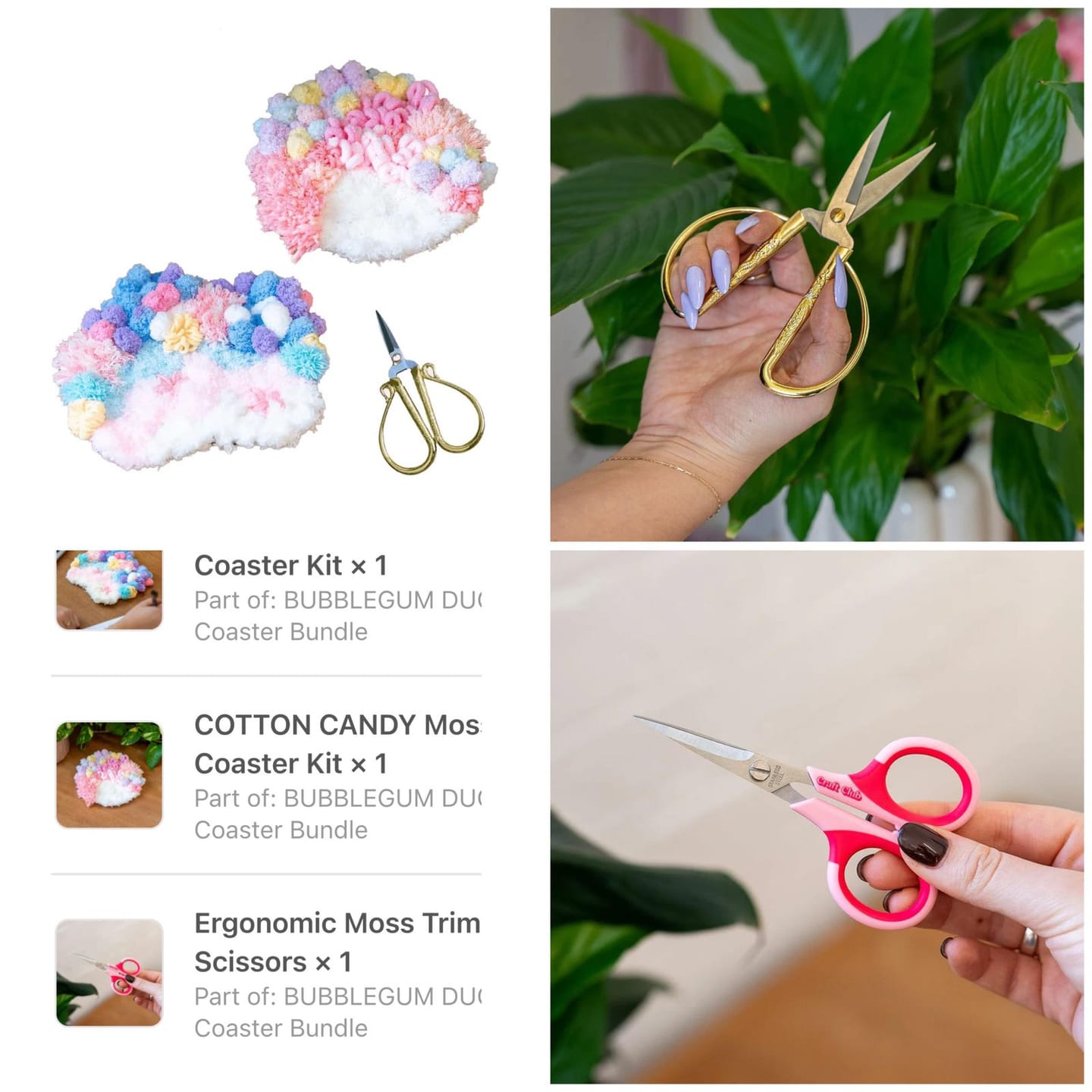 Customer photo review of Medium Ergonomic Craft Scissors