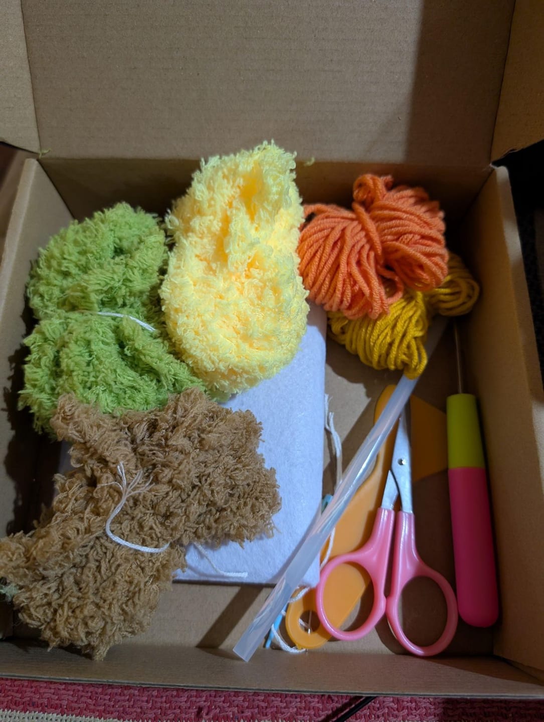 Customer photo review of SUNFLOWER - Moss Coaster Kit