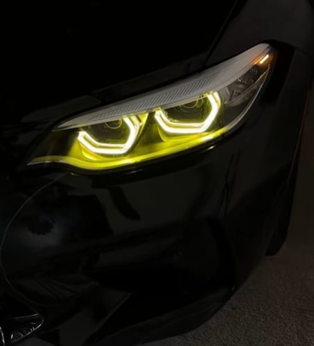 Customer photo review of BMW F87 M2 / F22 2 SERIES CSL YELLOW DRL KIT