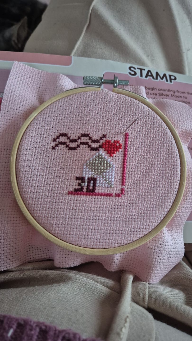 Customer photo review of Sweet Little Things Minis - Cross Stitch Kit