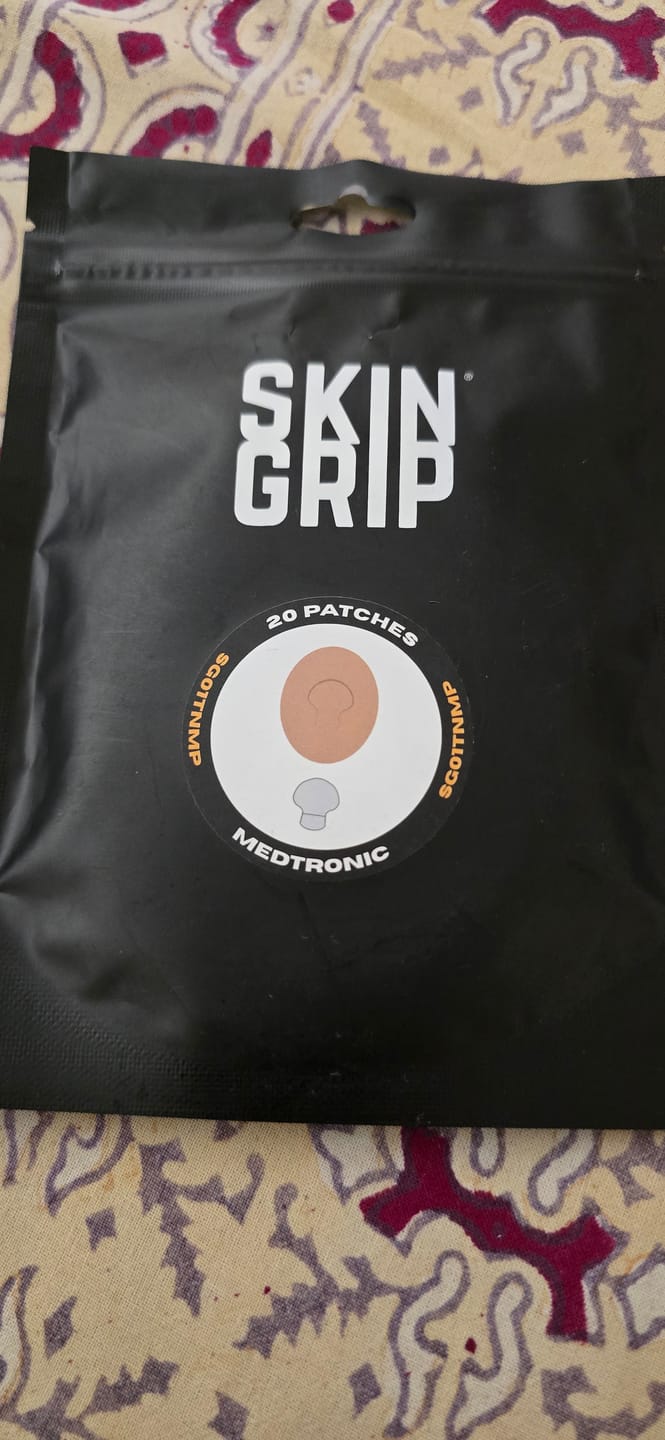 Customer photo review of Skin Grip Original - Medtronic Guardian/Enlite Adhesive Patches