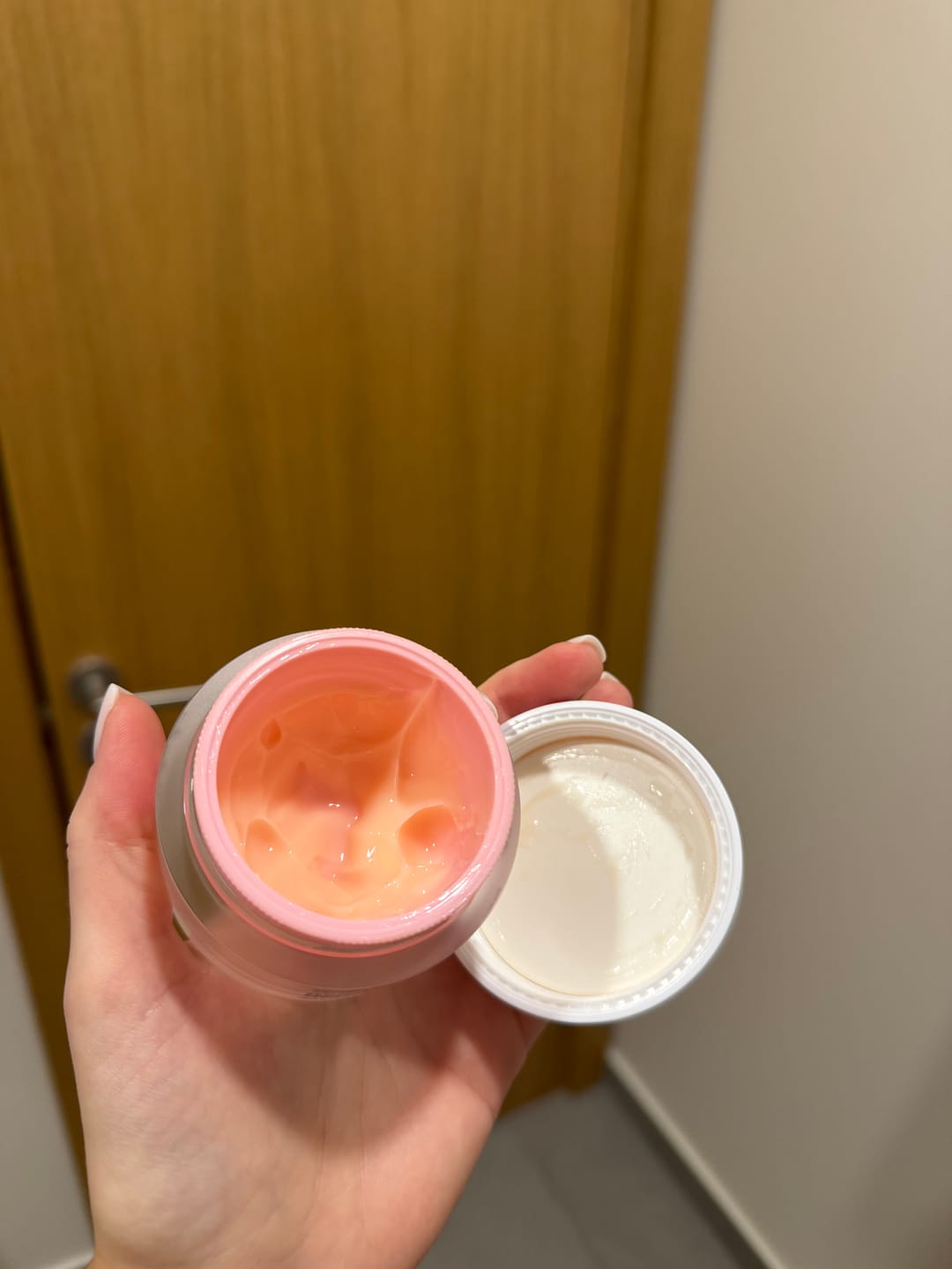 Customer photo review of Ādu mīkstinošs krēms sejai ar persiku ekstraktu un niacinamīdu Anua Peach 77 Niacin Enriched Cream