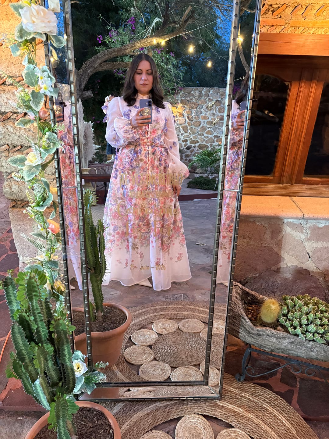 Customer photo review of Vestido maxi Ce