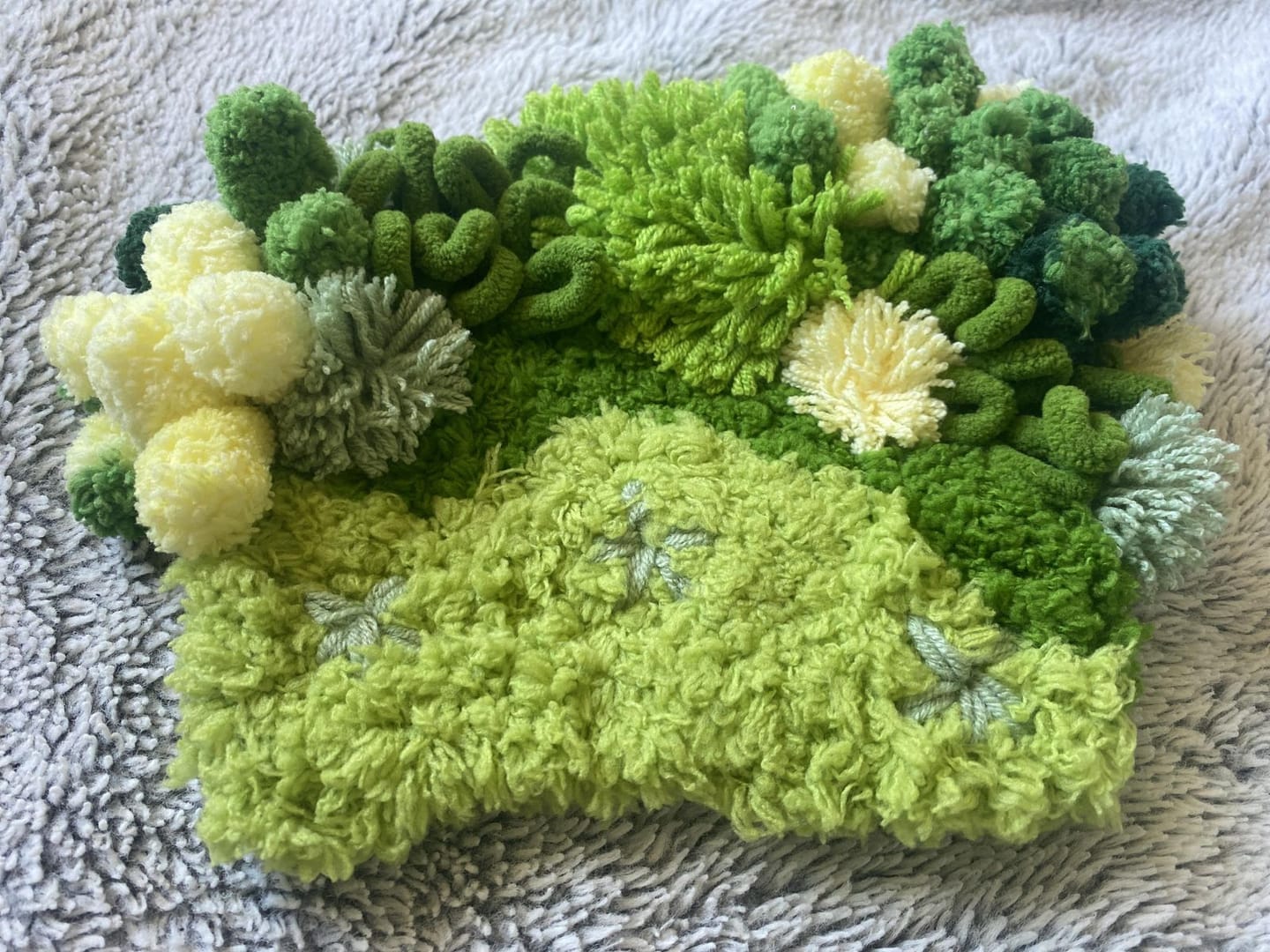 Customer photo review of GREEN OASIS - Moss Coaster Kit