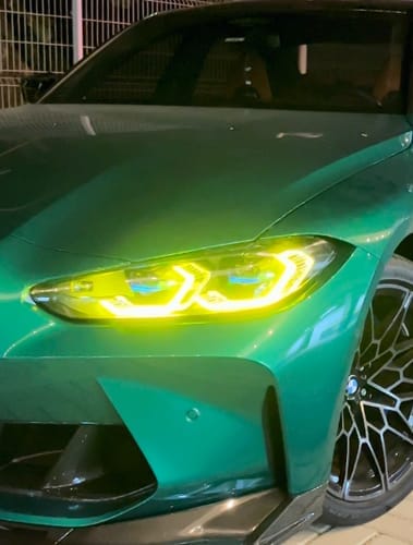 Customer photo review of BMW G80 M3 G82 M4 CSL YELLOW DRL KIT