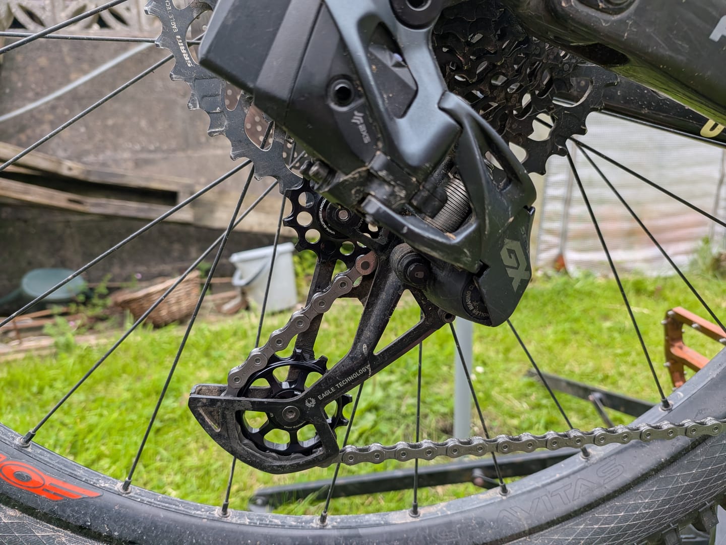 Customer photo review of Jockey Wheels 12T14T for SRAM Eagle