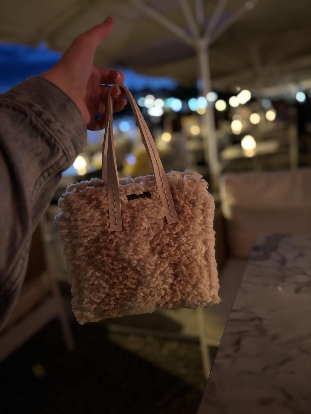 Customer photo review of Neutrals Wavey - Woven Tote Bag Kit