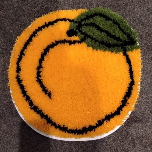 Customer photo review of PEACHY - Rug Making Kit