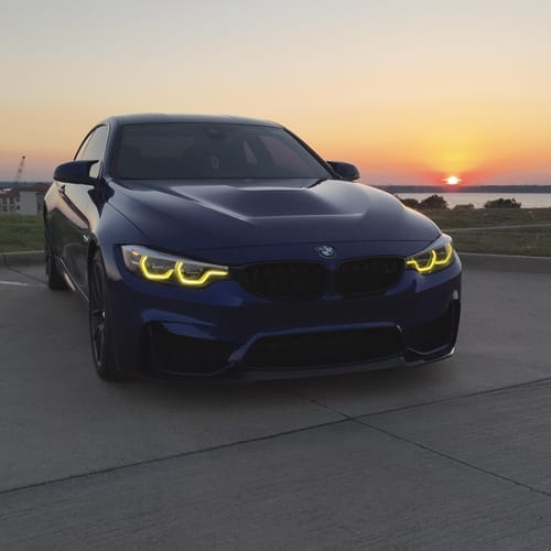 Customer photo review of BMW F80 M3 F82 M4 CSL YELLOW DRL KIT