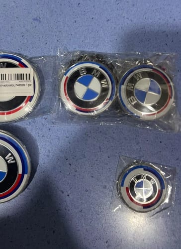Customer photo review of BMW 50TH ANNIVERSARY EMBLEM BADGE