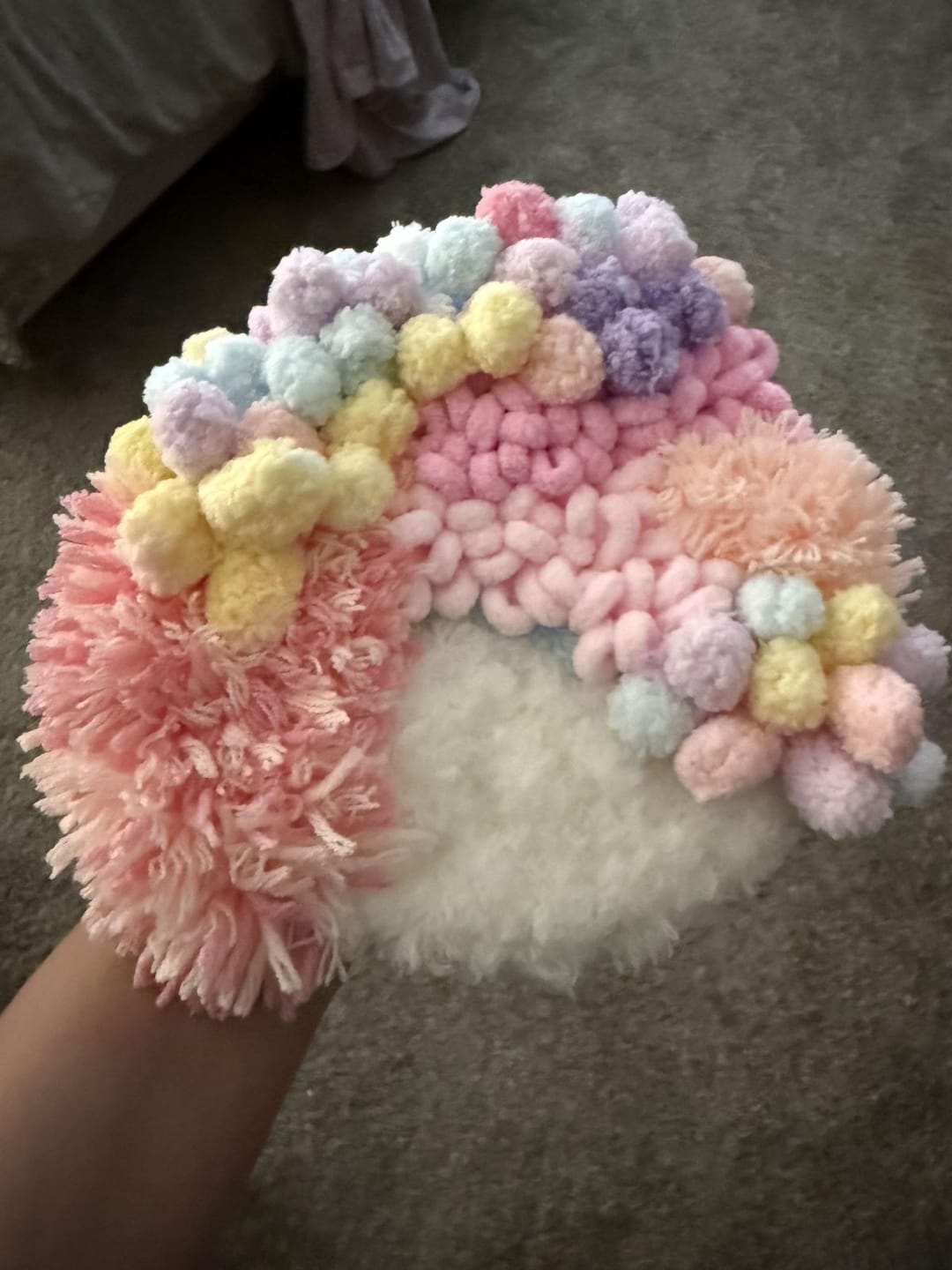 Customer photo review of COTTON CANDY - Moss Coaster Kit