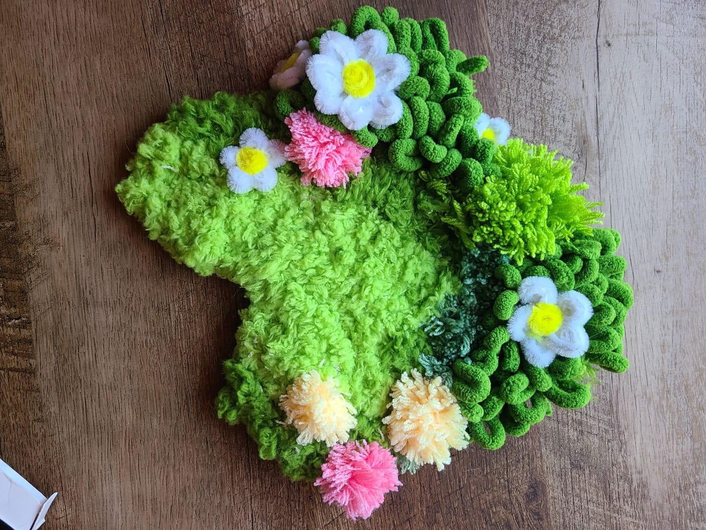 Customer photo review of DAISY - Moss Coaster Kit
