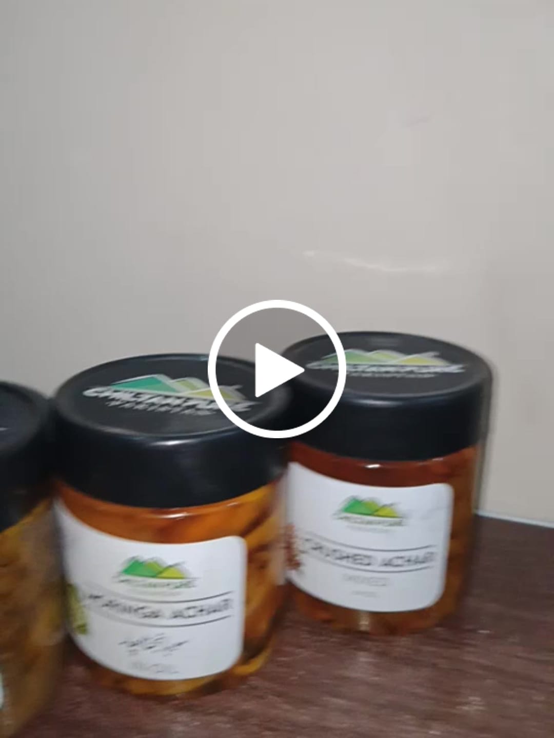 Customer video review of Bundle Of 4 Achar Mini Packaging / Chilli Achar / Moringa Achar / Crushed Achar / Garlic Achar