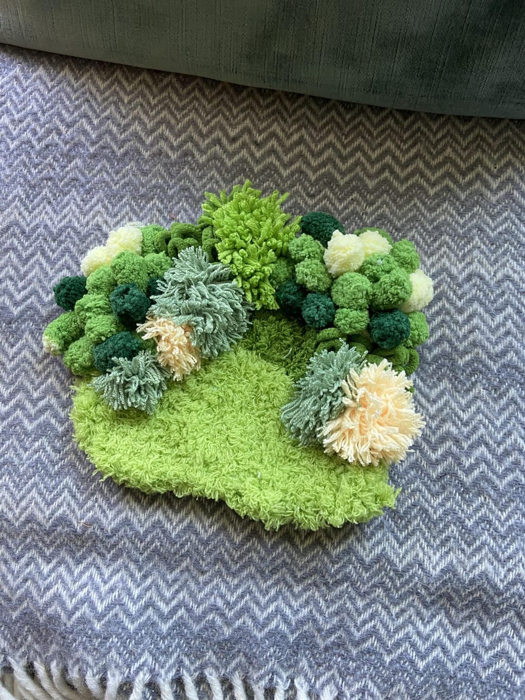 Customer photo review of GREEN OASIS - Moss Coaster Kit