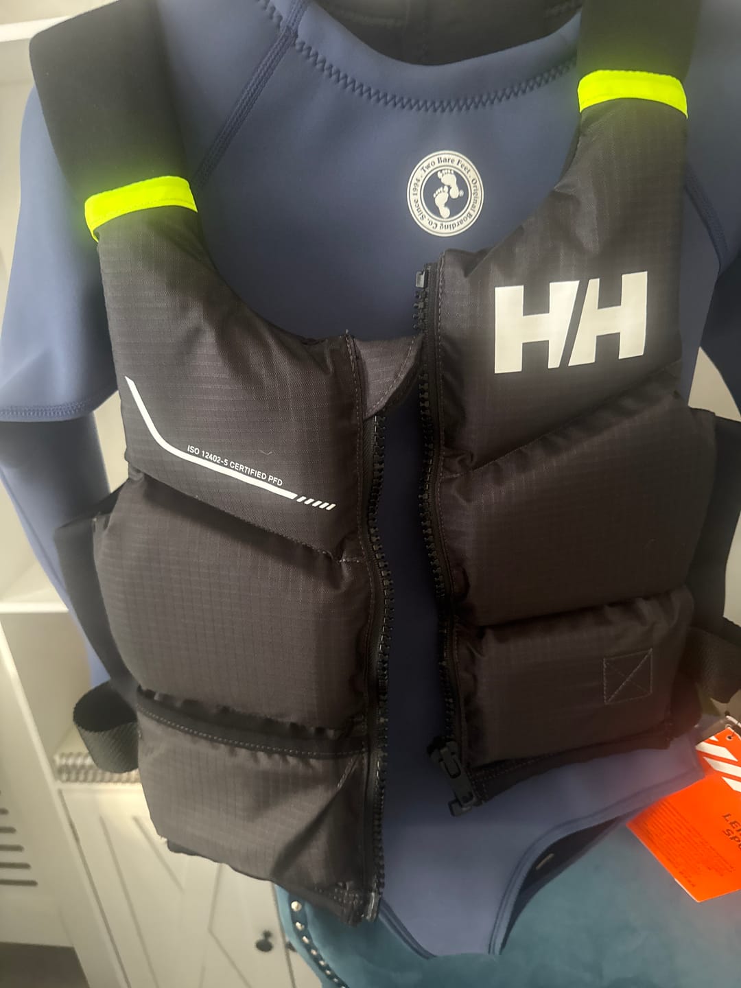 Customer photo review of Helly Hansen Rider Stealth Zip Low-Bulk Unisex Life Vest -
