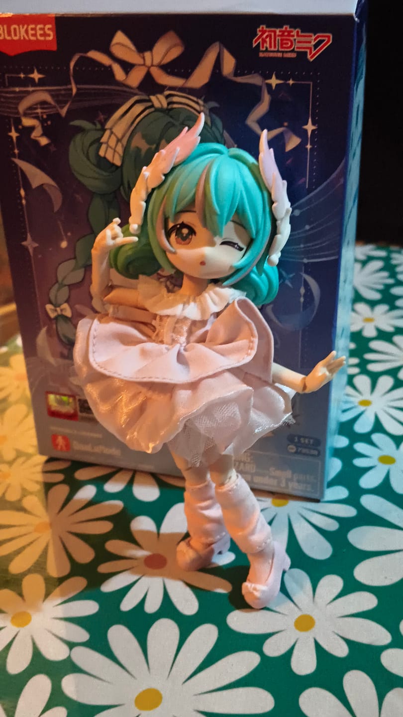Customer photo review of Figura Sorpresa - Hatsune Miku - DaaLaMode Series 01 Sonata Prologue - Model Kit - BLOKEES