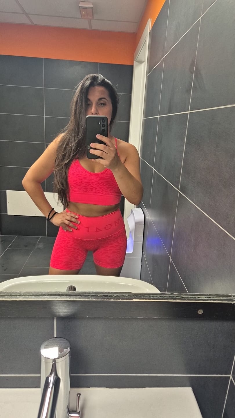 Customer photo review of Shorts Jungle Leopardo 2.0 Orange