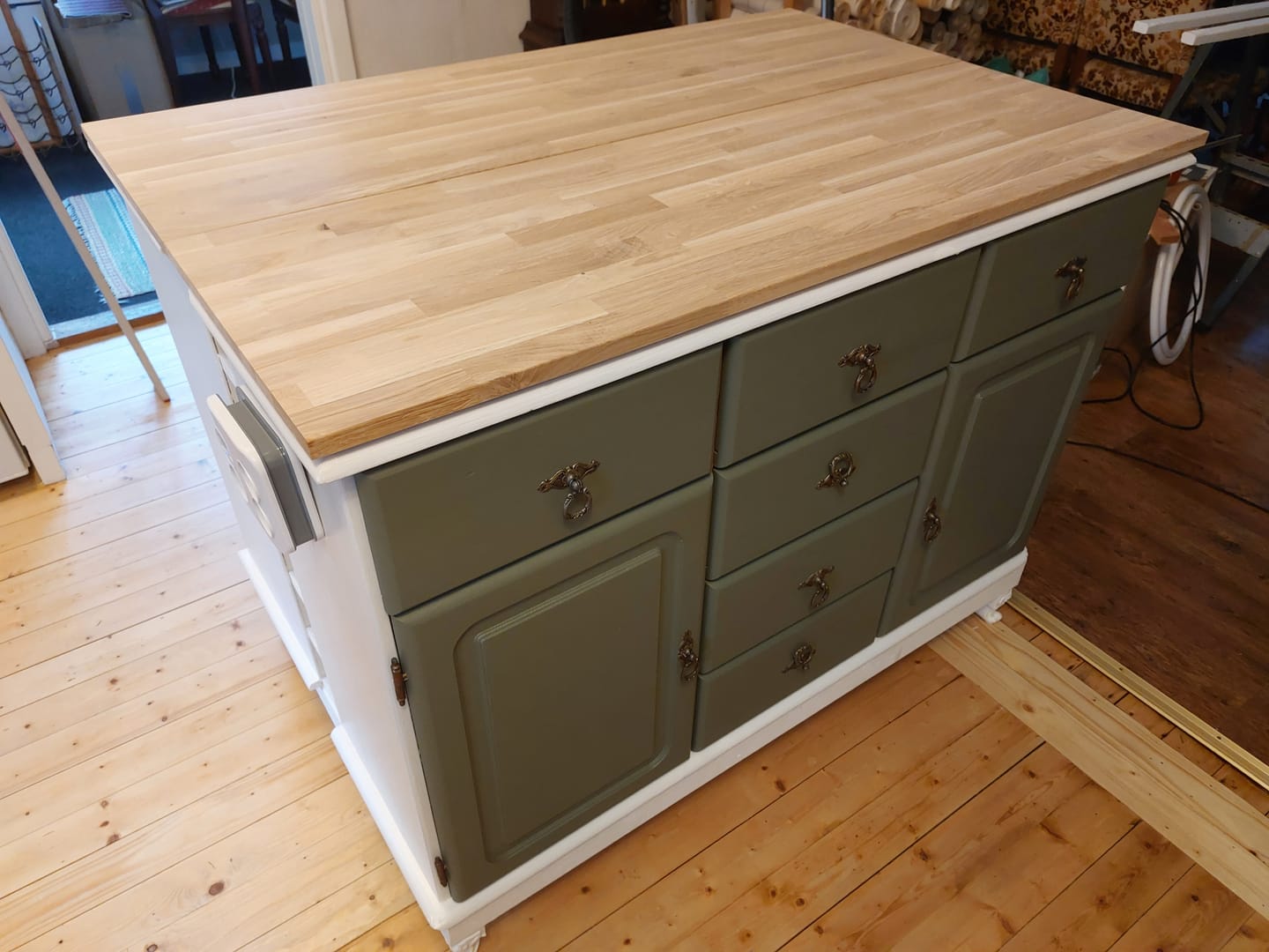 Customer photo review of Färg till Axstad Grågrön
