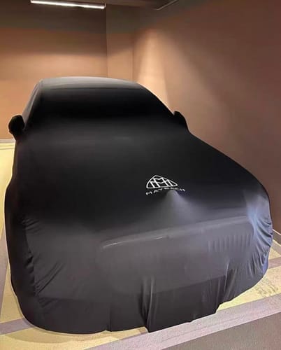 Customer photo review of CUSTOM INDOOR CAR COVER FOR MERCEDES