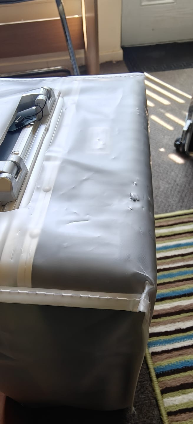 Customer photo review of Luggage Cover
