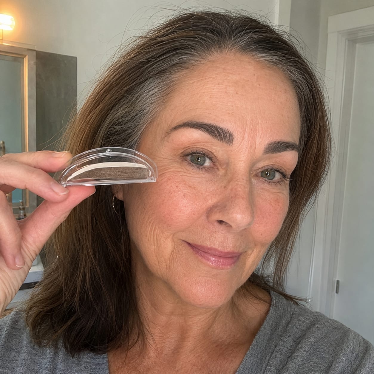 Customer photo review of Sello de Cejas | Belleza en 5 Segundos