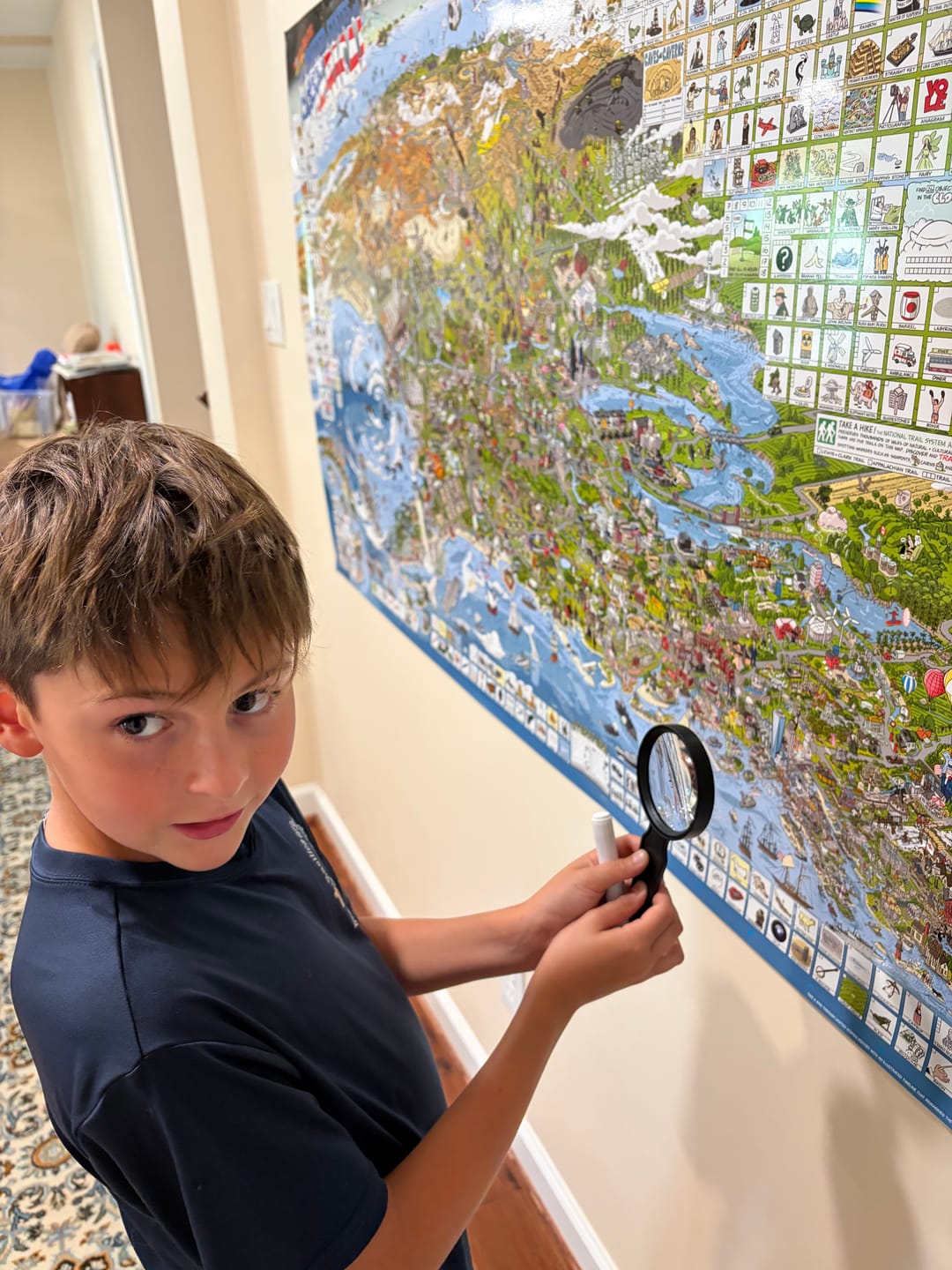 Customer photo review of Magnifier Glass