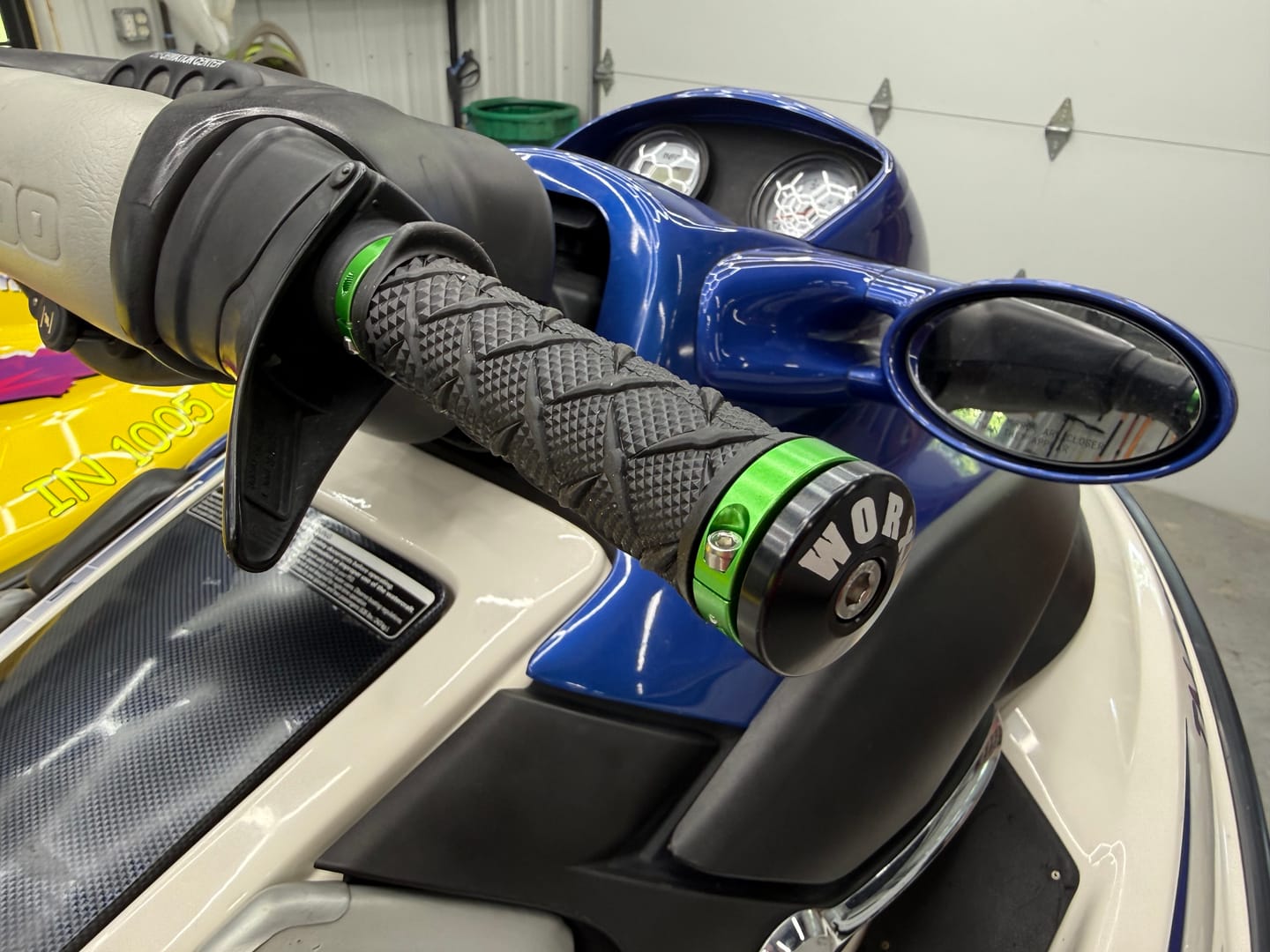 Customer photo review of Seadoo Handlebar Extensions and Grip Combo