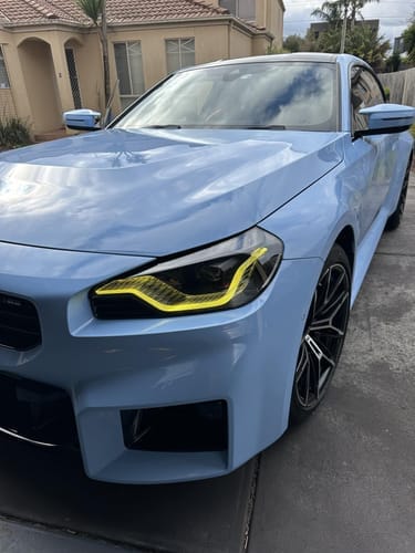 Customer photo review of BMW G87 M2 / G42 2 SERIES CSL YELLOW DRL KIT