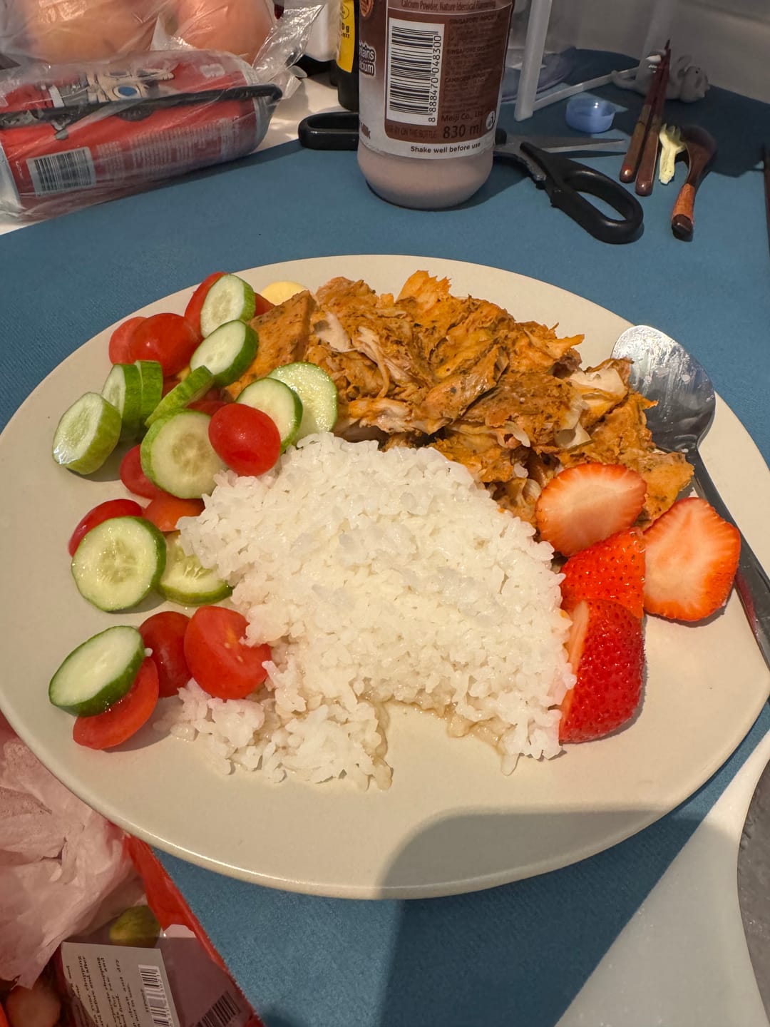 Customer photo review of 68° Chicken Singapore Delights - Louisiana Cajun
