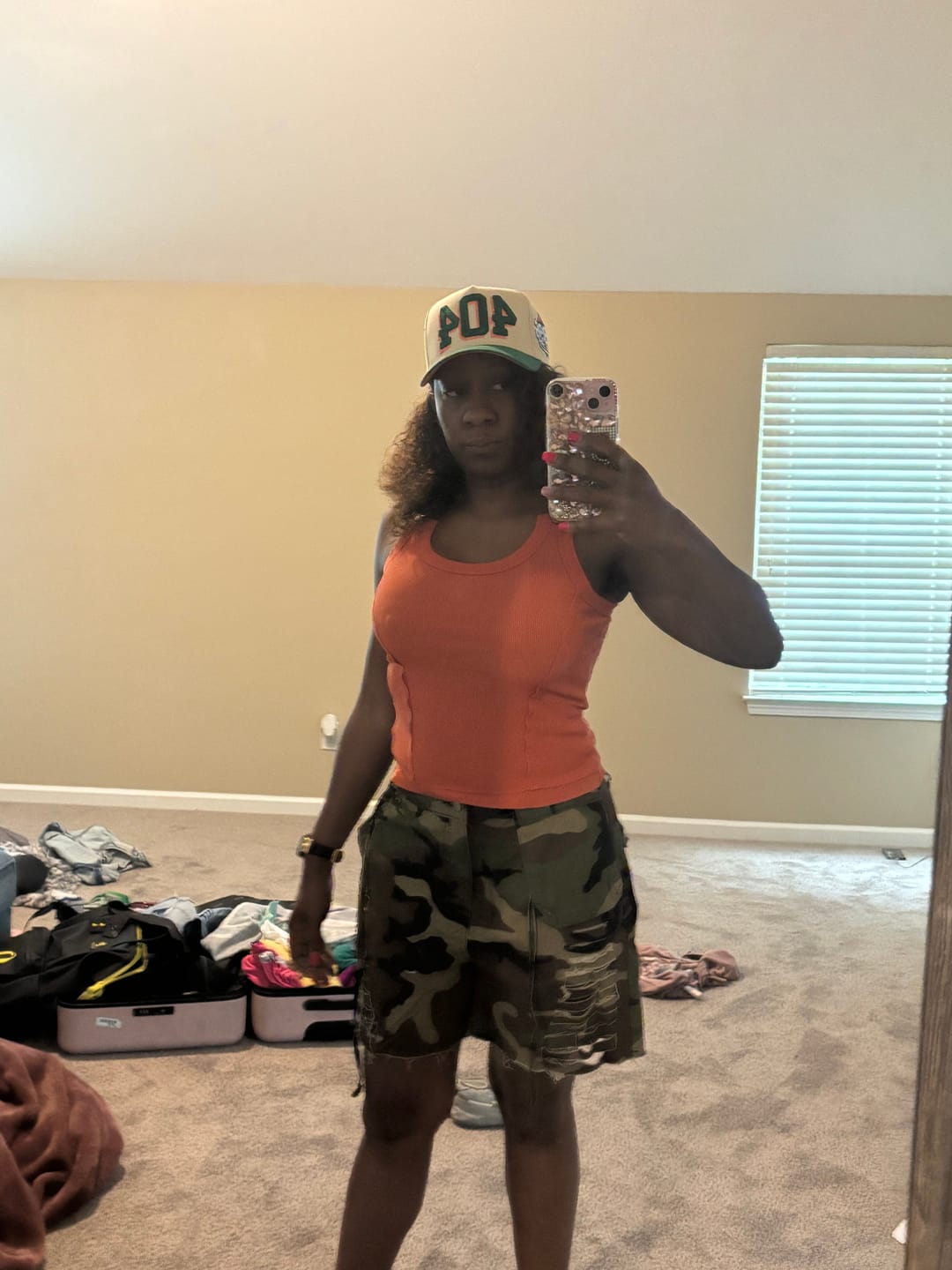 Customer photo review of 404 Signature Kelly Green Snapback Hat | BLK FRVR