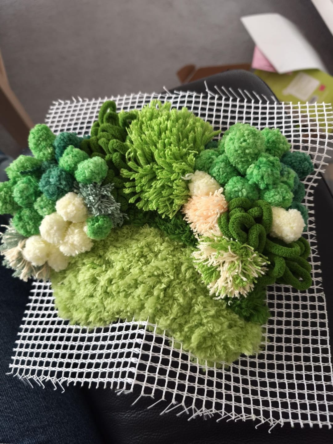Customer photo review of GREEN OASIS - Moss Coaster Kit