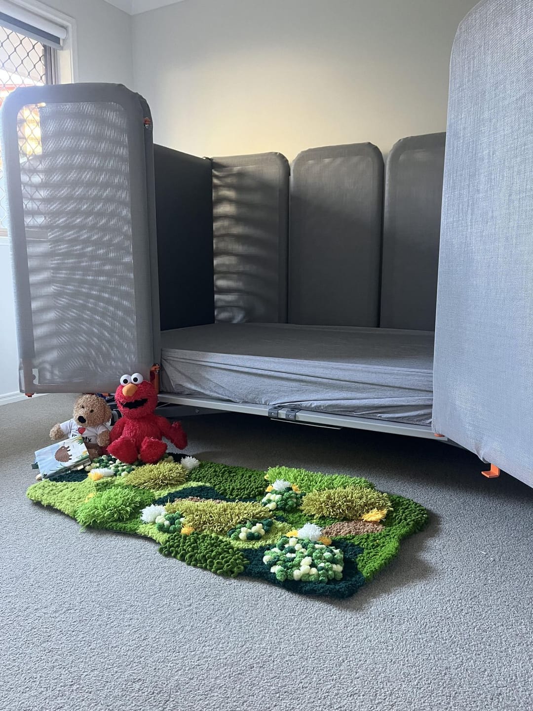 Customer photo review of Grassy Fields - XXL Moss Rug Making Kit
