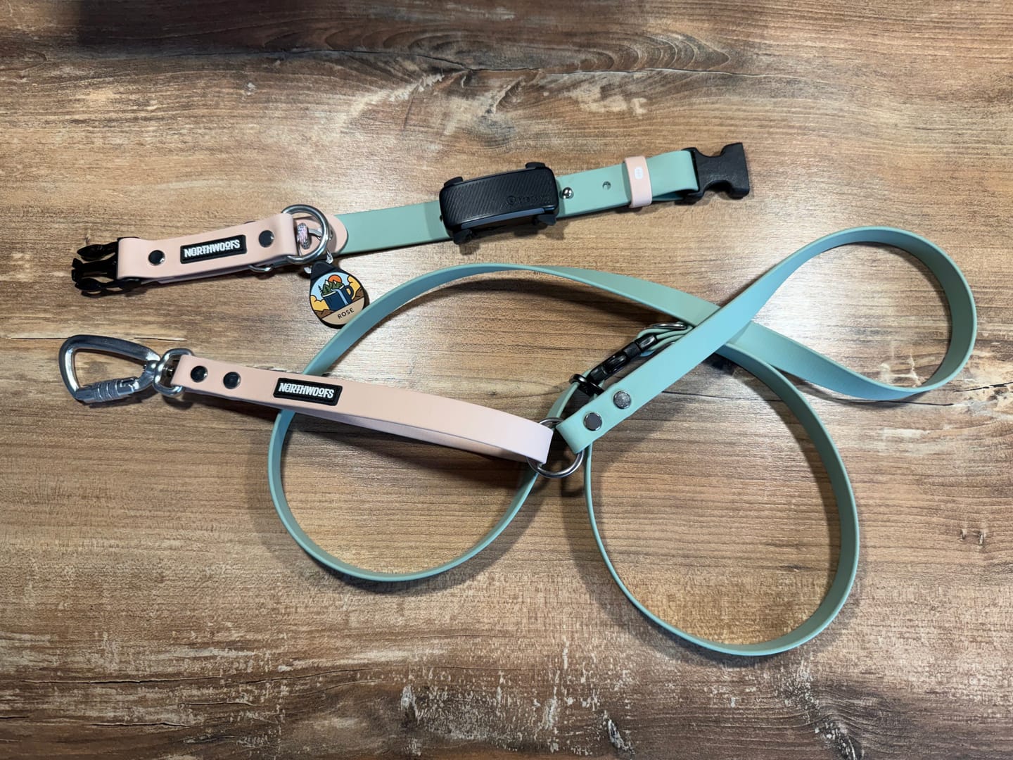 Customer photo review of The Multi QuickLead™ Duo Tone - Dog Leash