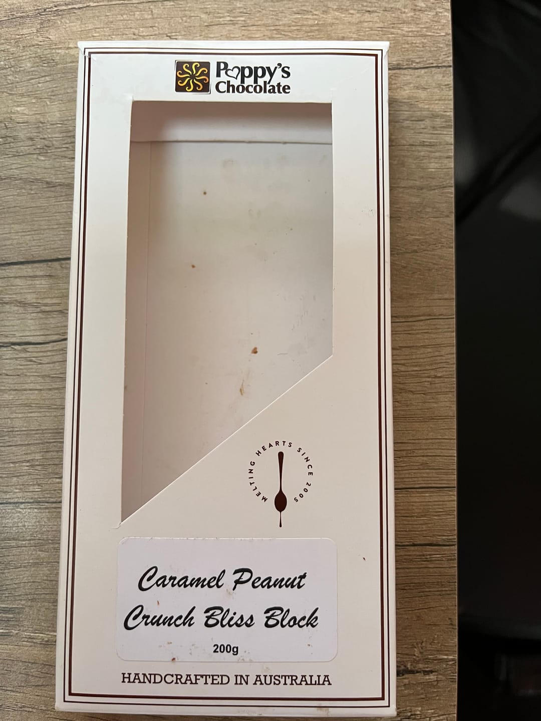Customer photo review of Caramel Peanut Crunch Bliss Block