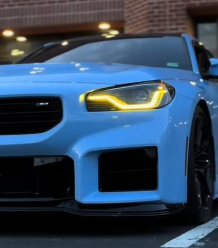 Customer photo review of BMW G87 M2 / G42 2 SERIES CSL YELLOW DRL KIT