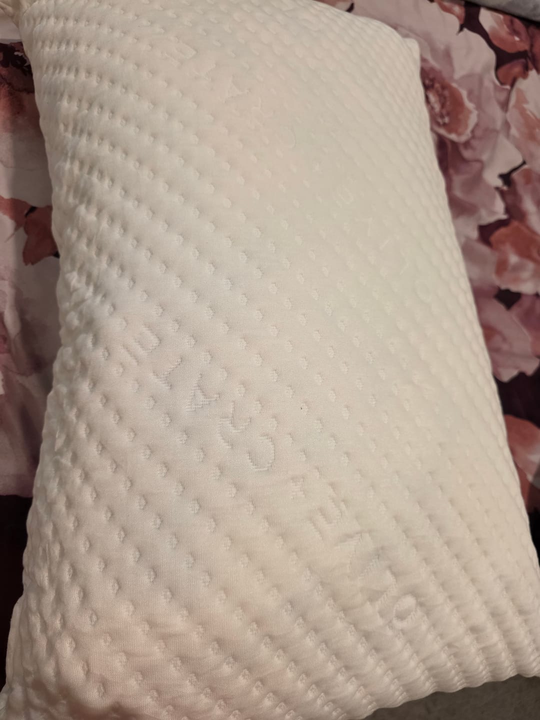 Customer photo review of BreathePure Cooling Adjustable Pillow