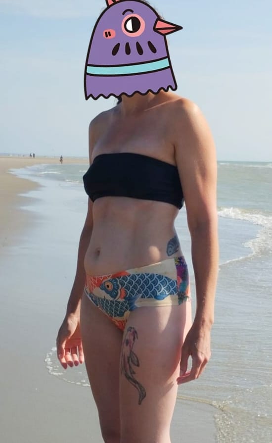 Customer photo review of Monokini / culotte Koï Koï