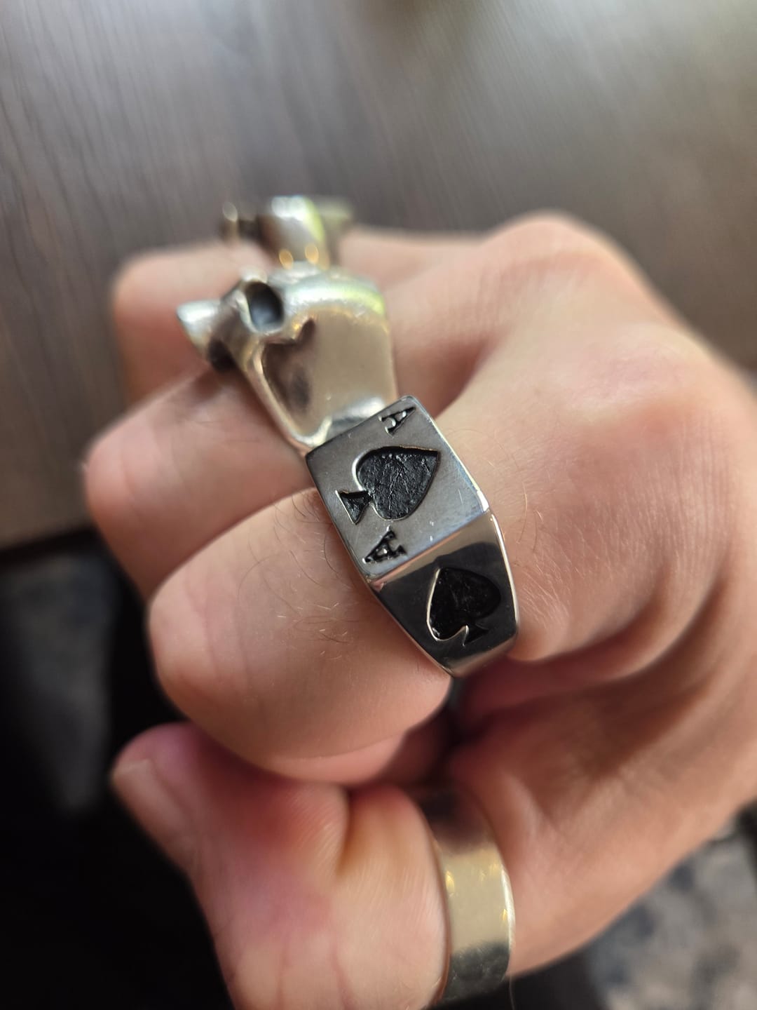 Customer photo review of Ace of Spades.