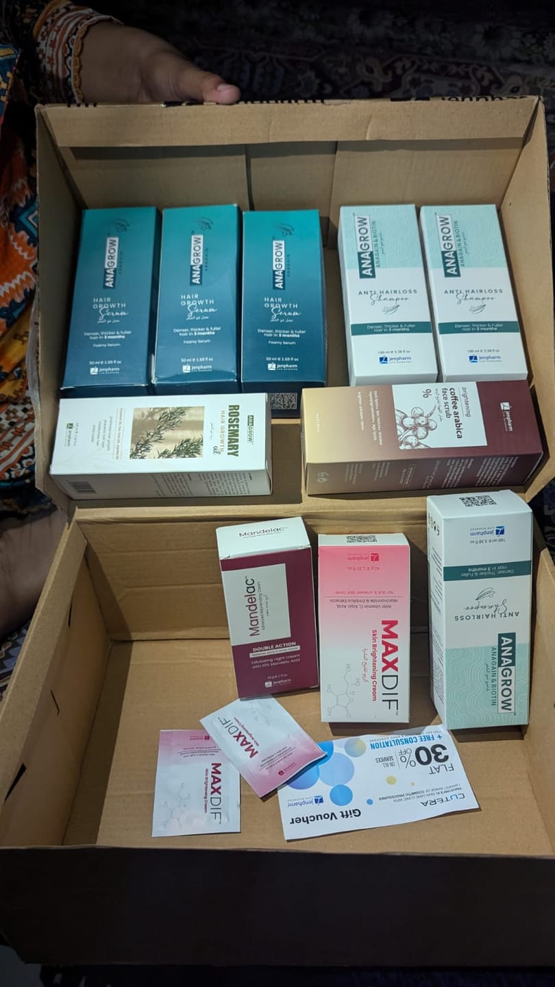Customer photo review of Maxdif Brightening Cream