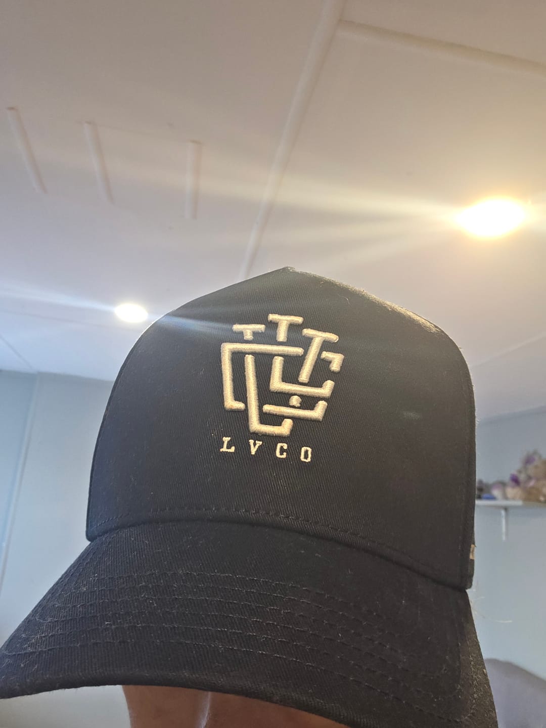 Customer photo review of Deep Fit LVCO "Royal Blue" A-Frame Snapback