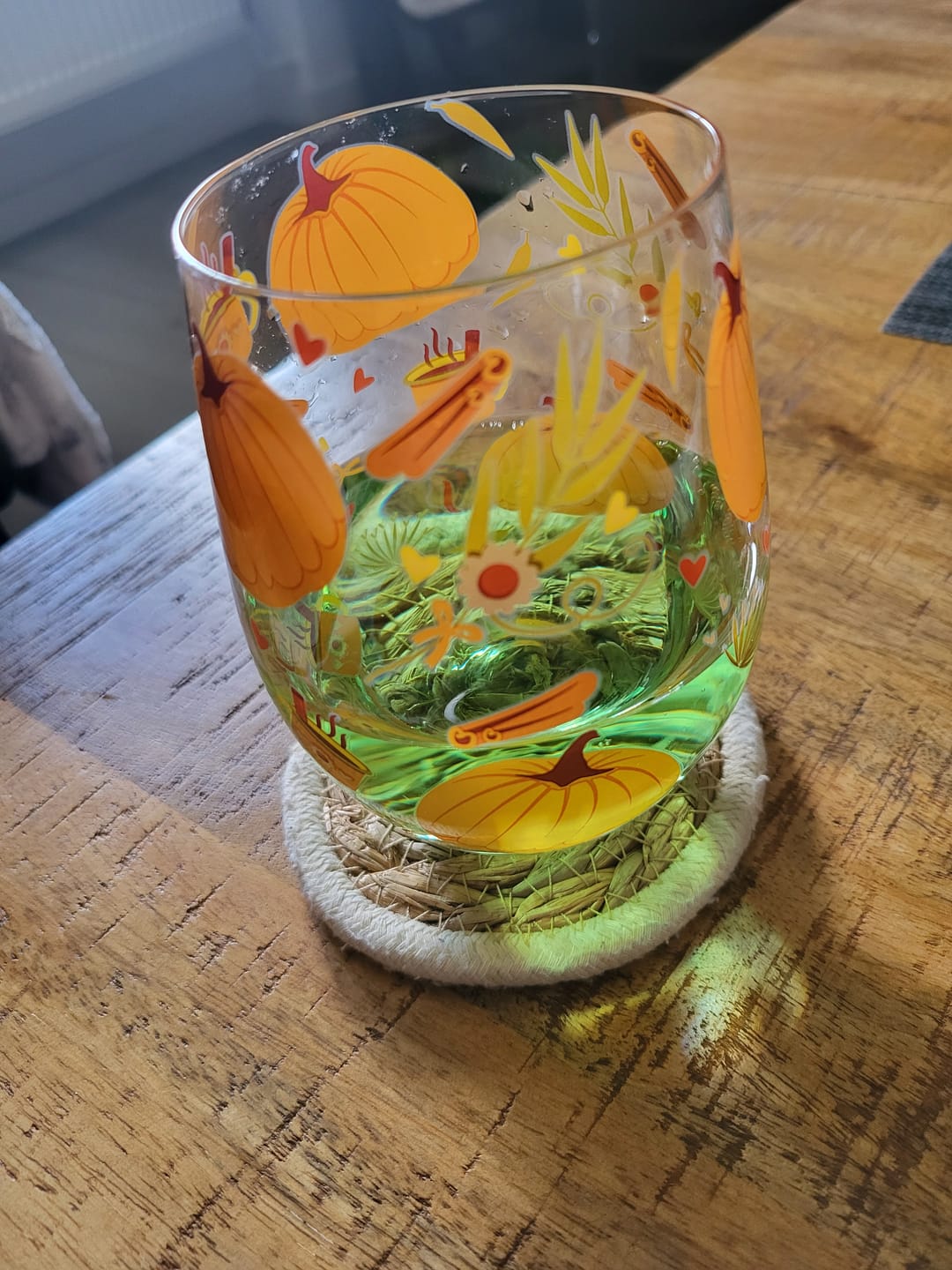 Customer photo review of Herbst Trinkglas